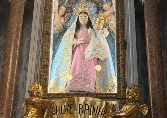 Imagem ilustrativa da imagem A Tribuna publica pôster de Nossa Senhora da Penha neste domingo