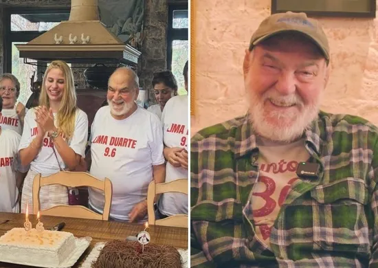 Imagem ilustrativa da imagem Aos 96 anos, Lima Duarte posta vídeo emocionante sobre a sorte de envelhecer lúcido