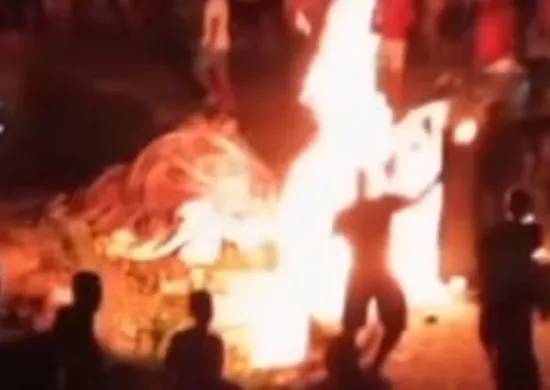 Imagem ilustrativa da imagem Atropelamento seguido de revolta popular deixa feridos em Escada, Zona da Mata Sul