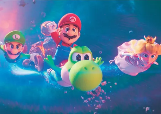 Imagem ilustrativa da imagem Aventura e nostalgia com a estreia de "Super Mario" para toda a família!