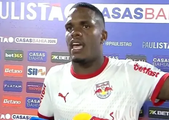 Imagem ilustrativa da imagem Bragantino anuncia multa a zagueiro autor de declaração machista após jogo