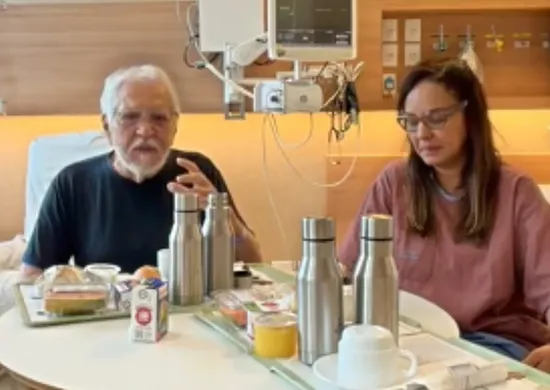 Imagem ilustrativa da imagem Carlos Alberto de Nóbrega revela que está internado em um hospital em SP