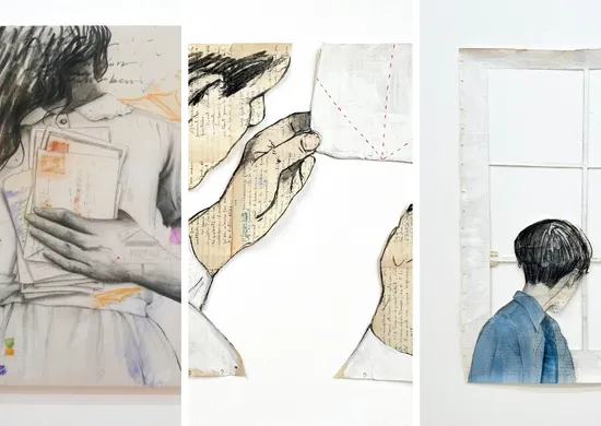 Imagem ilustrativa da imagem Exposição em Vitória transforma cartas da Segunda Guerra em arte contemporânea