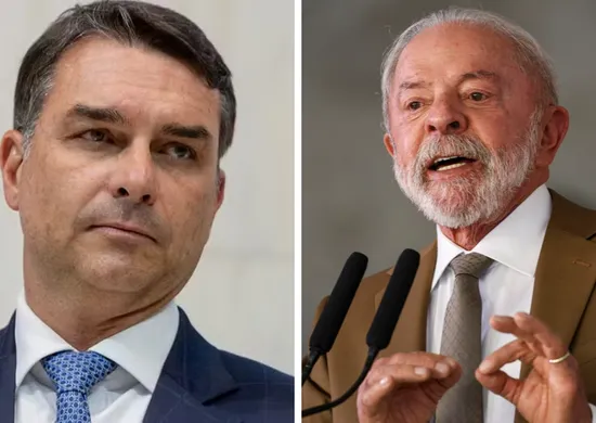 Imagem ilustrativa da imagem Flávio Bolsonaro tem 38% e Lula tem 33% dos votos no Espírito Santo