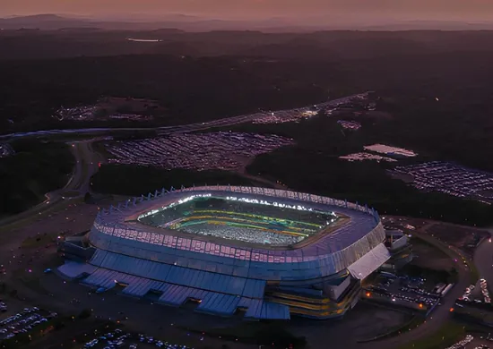 Imagem ilustrativa da imagem Foragido por homicídio é preso ao tentar ver jogo do Santa Cruz na Arena