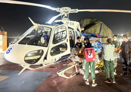 Imagem ilustrativa da imagem Homem tem perna amputada ao manusear roçadeira no Noroeste do ES