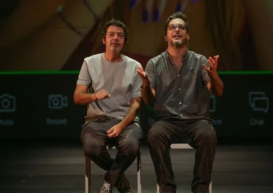 Imagem ilustrativa da imagem Lucio Mauro Filho fratura o pé e espetáculo em Vitória é adiado