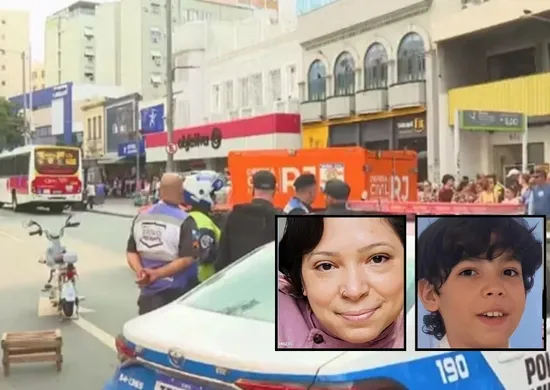 Imagem ilustrativa da imagem Mãe e filho morrem atropelados em acidente com bicicleta elétrica no Rio