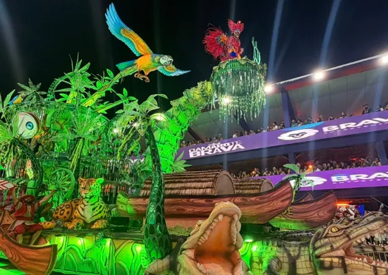 Imagem ilustrativa da imagem Mocidade Unida da Glória é a campeã do Carnaval do ES em 2026