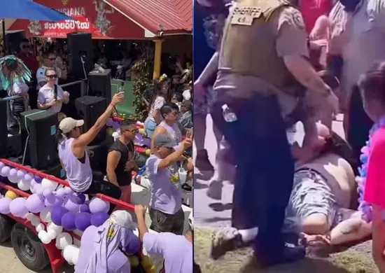 Imagem ilustrativa da imagem Motorista atropela multidão em festival budista nos EUA e deixa 15 feridos