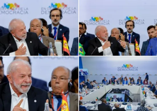 Imagem ilustrativa da imagem Países que criaram a ONU para garantir a paz “viraram senhores da guerra”, diz Lula