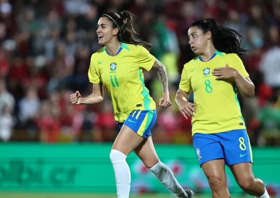 Imagem ilustrativa da imagem Seleção feminina derrota Costa Rica em primeiro amistoso de 2026