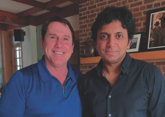 Imagem ilustrativa da imagem Sparks e Shyamalan unem seus talentos