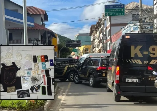 Imagem ilustrativa da imagem Suspeitos de aliciar menores para vender drogas são presos na região Serrana do ES