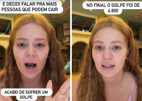 Imagem ilustrativa da imagem Viih Tube cai em golpe ao tentar vender sofá e perde R$ 6,8 mil