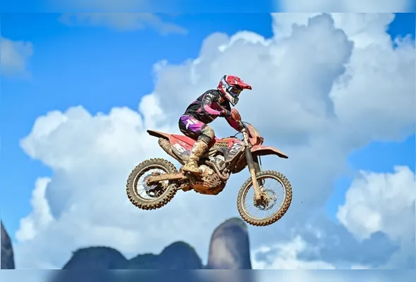 Imagem ilustrativa da imagem Flavio Volpi conquista o 2º lugar na abertura do Campeonato Capixaba de Enduro 2026