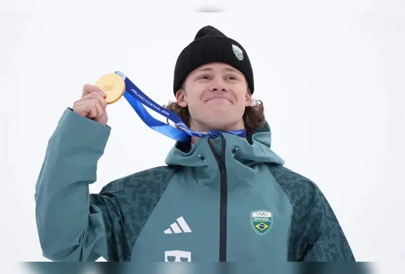 Imagem ilustrativa da imagem Imprensa da Noruega exalta ouro de Lucas Braathen, mas lamenta saída do atleta