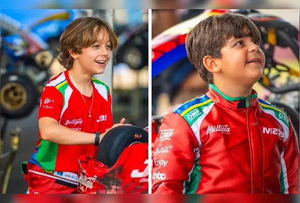 Imagem ilustrativa da imagem Irmãos Emerick disputam a 3ª da Copa São Paulo Light de Kart 2026