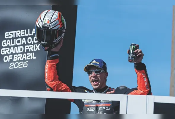Imagem ilustrativa da imagem MotoGP: Bezzechi domina a etapa do Brasil em Goiânia