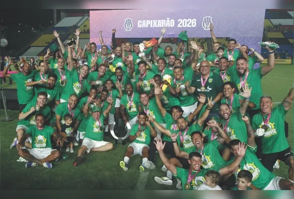 Imagem ilustrativa da imagem Porto Vitória conquista o título do Capixabão pela primeira vez