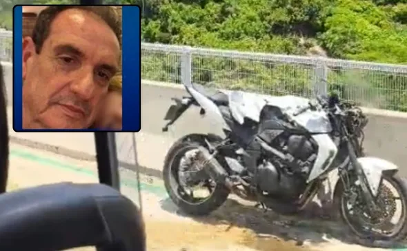 Imagem ilustrativa da imagem Quem era o motociclista que morreu após ser arremessado em ciclovia da 3ª Ponte