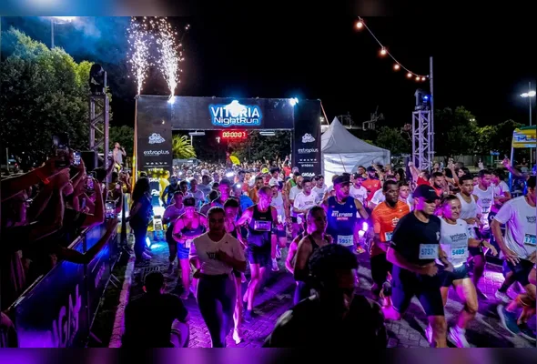 Imagem ilustrativa da imagem Vitória Night Run: últimas vagas abertas para corrida noturna na capital capixaba
