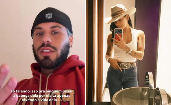 Imagem ilustrativa da imagem Zé Felipe fala sobre possível reconciliação com Ana Castela