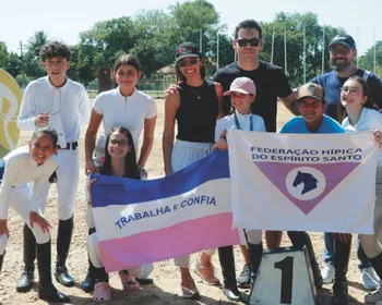 Imagem ilustrativa da imagem Joia capixaba brilha em evento de hipismo no Rio de Janeiro