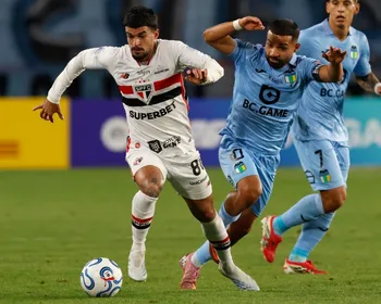 Imagem ilustrativa da imagem São Paulo segura O'Higgins, garante empate no Chile e segue líder do grupo
