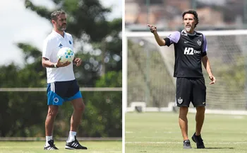 Imagem ilustrativa da imagem Clássico mineiro expõe contraste entre as equipes