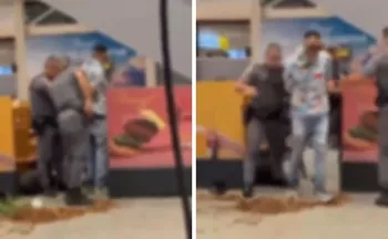 Imagem ilustrativa da imagem Homem é preso após ameaçar passageiros com espada em saguão de aeroporto em SP