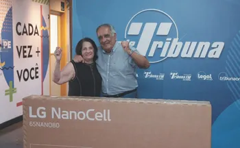 Imagem ilustrativa da imagem Leitor faz a festa com smart TV novinha na promoção de A Tribuna