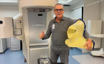 Imagem ilustrativa da imagem Luís Roberto mostra 'máquina da cura' em tratamento de neoplasia