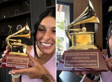 Imagem ilustrativa da imagem Ana Castela recebe Grammy Latino dois anos após premiação
