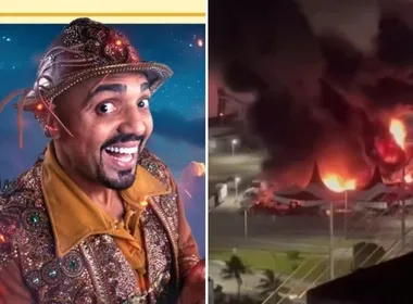 Imagem ilustrativa da imagem Circo de Tirullipa pega fogo em Natal e humorista lamenta pelas redes sociais