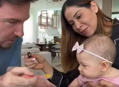 Imagem ilustrativa da imagem Maíra Cardi pede orações para filha de 6 meses; saiba o que Eloah tem