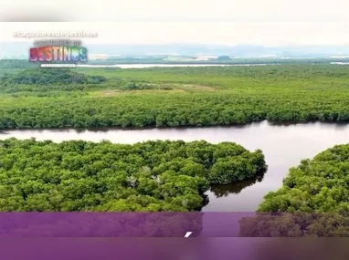Passeio  de canoa havaiana no Rio Reis Magos é uma das experiências imperdíveis do roteiro turístico em Fundão