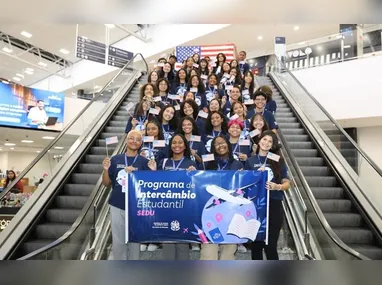 Imagem ilustrativa da imagem 500 vagas de intercâmbio abertas para alunos da rede estadual; veja como participar