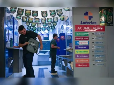 Apostas podem ser feitas nas lotéricas e pela internet