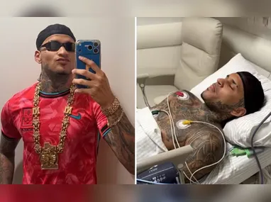 Anderson Neiff foi baleado no ombro e encaminhado para o hospital na manhã deste domingo