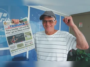 Sorteio aconteceu ao vivo durante a transmissão do Tribuna Notícias 1ª Edição