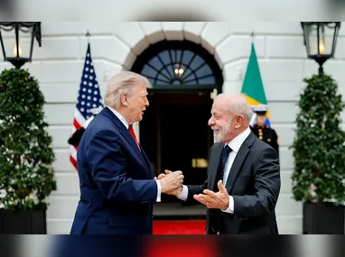 Imagem ilustrativa da imagem Lula diz ter pedido a Trump para não anular visto de jogadores brasileiros