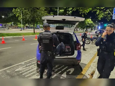 Momento em que a vítima é atacada