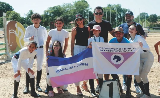Imagem ilustrativa da imagem Joia capixaba brilha em evento de hipismo no Rio de Janeiro