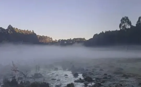 Imagem ilustrativa da imagem Sul do país registra temperaturas abaixo de 0 ºC devido a série de frentes frias