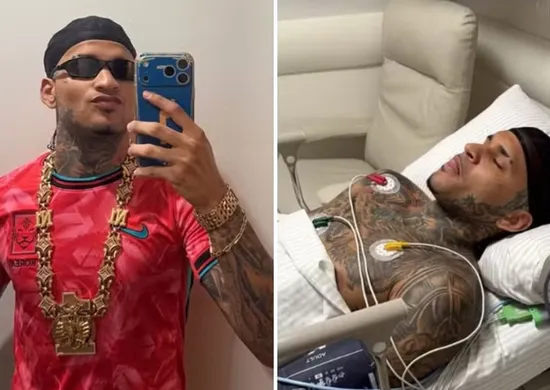 Imagem ilustrativa da imagem Cantor Anderson Neiff, o rei do brega funk, é baleado no ombro após show em SP