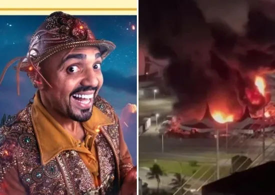 Imagem ilustrativa da imagem Circo de Tirullipa pega fogo em Natal e humorista lamenta pelas redes sociais