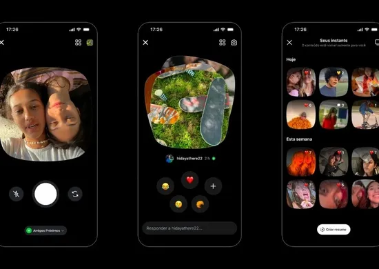 Imagem ilustrativa da imagem Como funciona Instants, canto do Instagram sem filtros, visualizações e publicidade