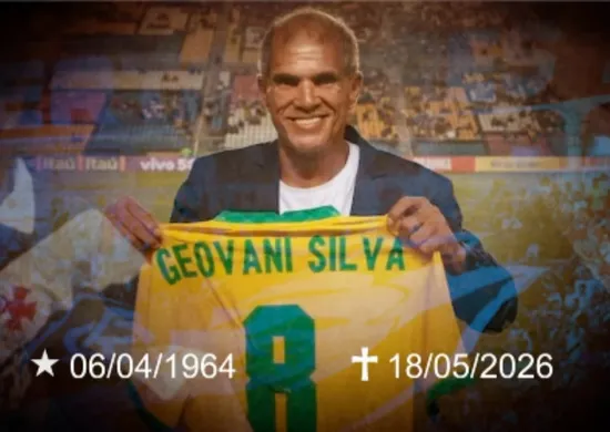 Imagem ilustrativa da imagem Família informa horário de Cerimônia de Despedida de Geovani Silva