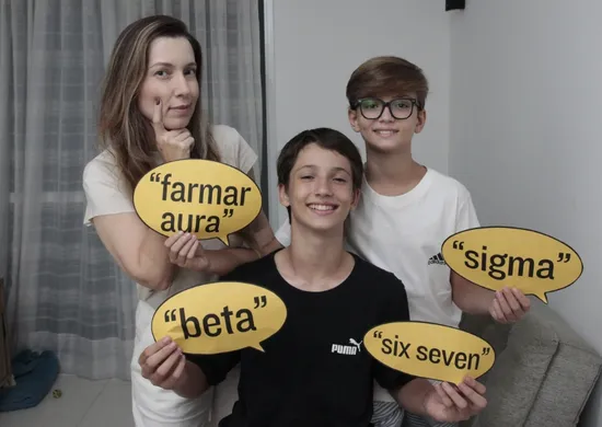 Imagem ilustrativa da imagem "Farmar aura" e "six seven": pais ficam "perdidos" com gírias da nova geração